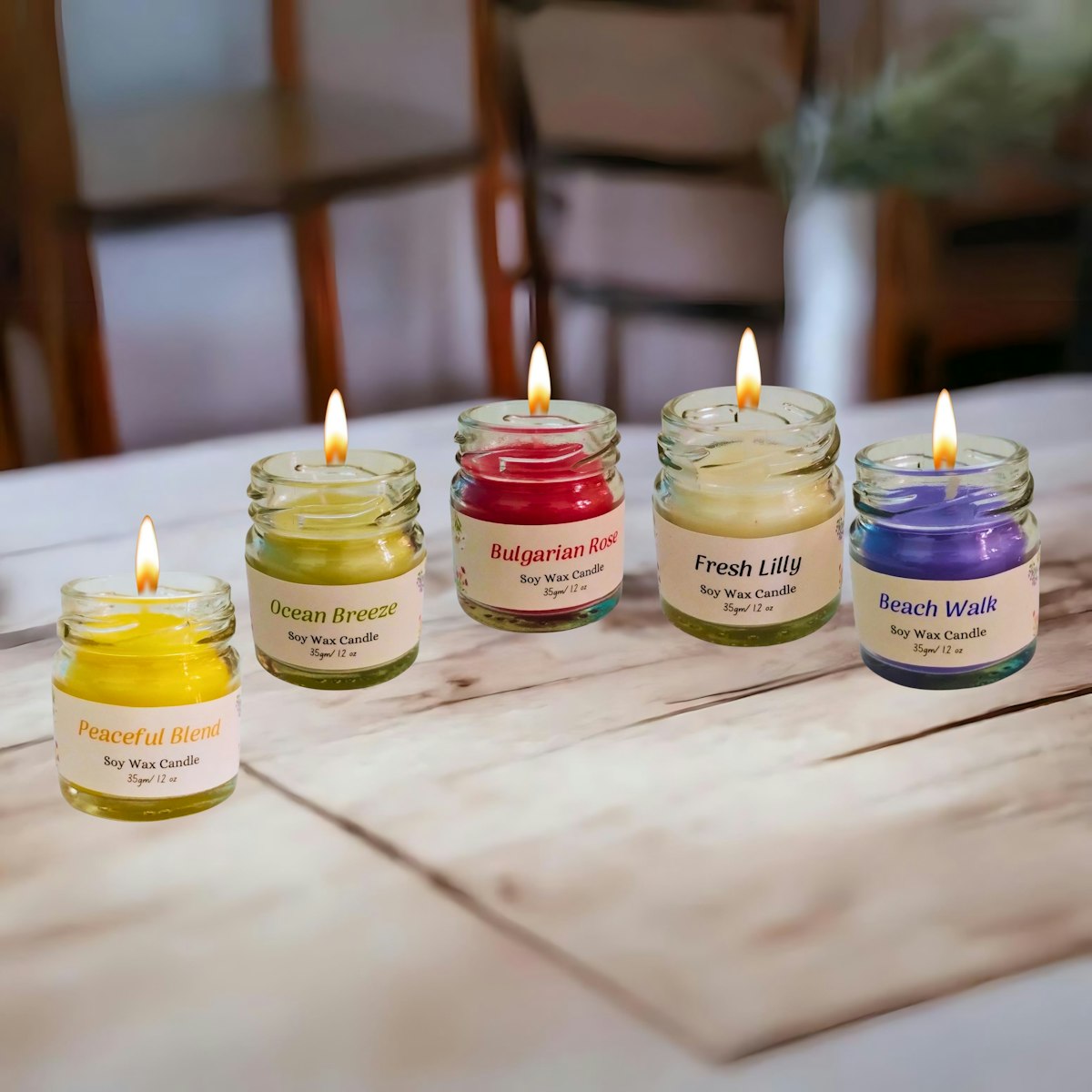 Mini candle collection